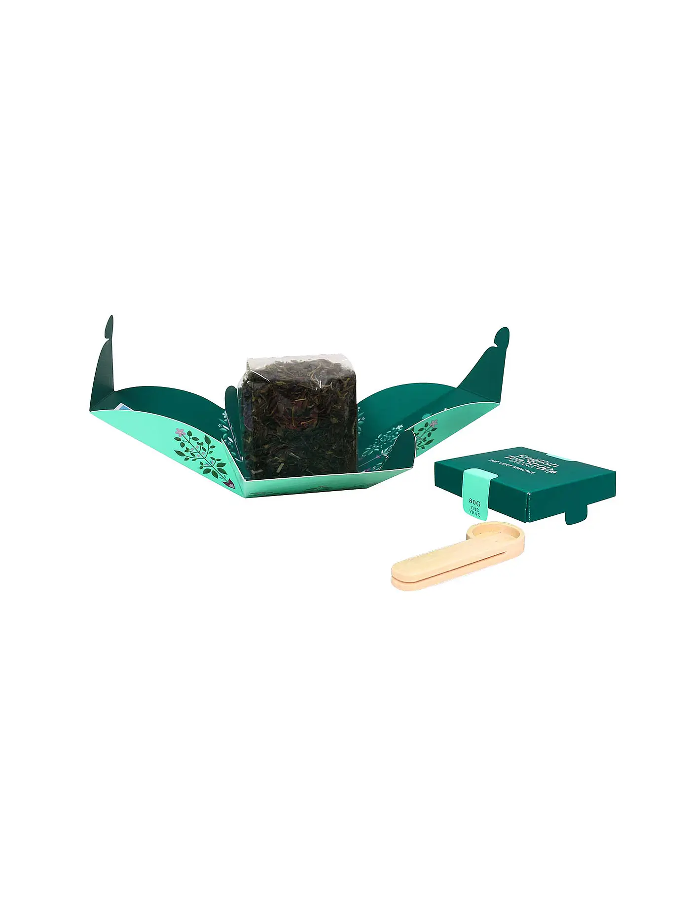 ENGLISH TEA SHOP | Teemischung Bio Weisser Tee, Heidelbeere und Hollunder 80g | bunt